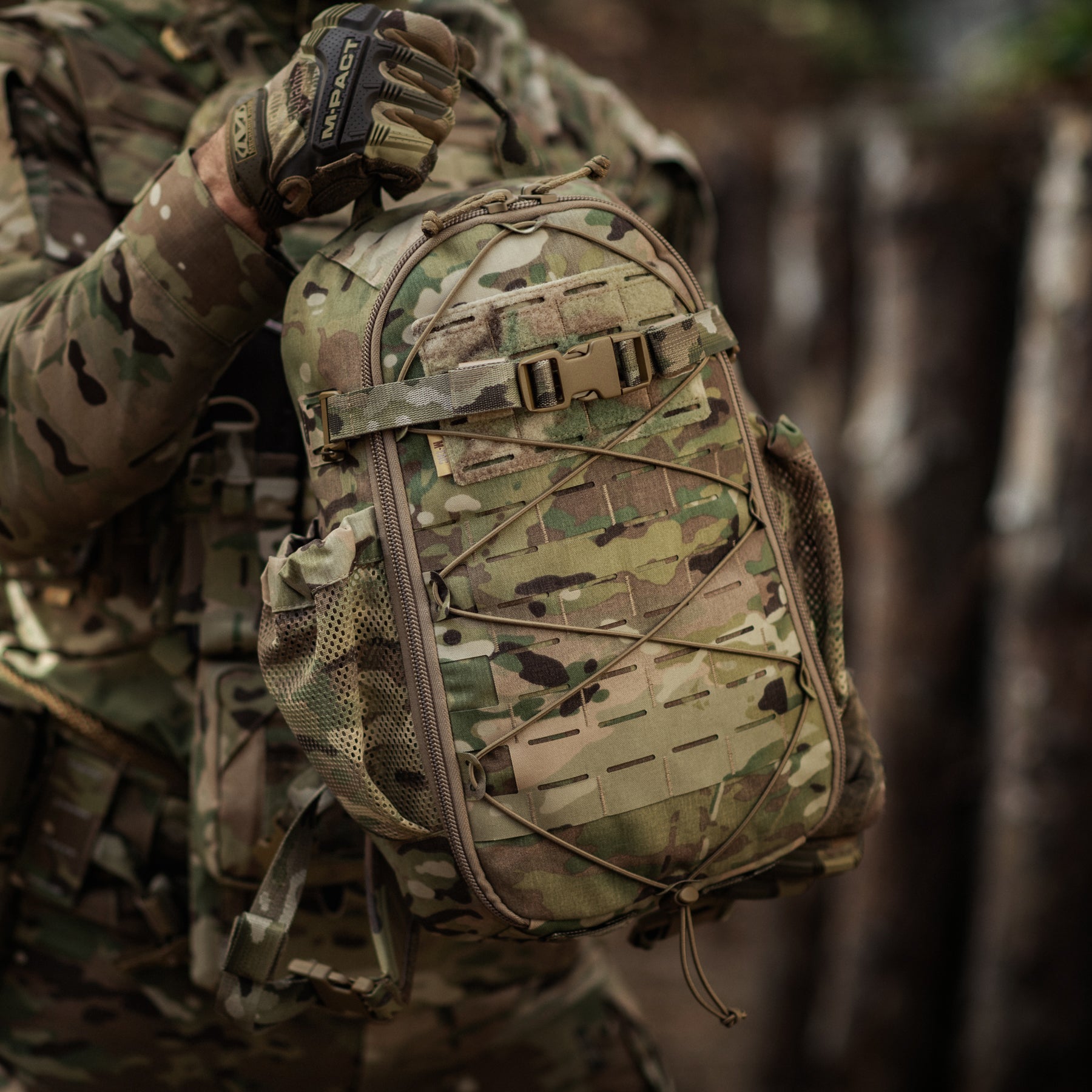 M-Tac рюкзак Sturm з ергономічними лямками Elite Multicam