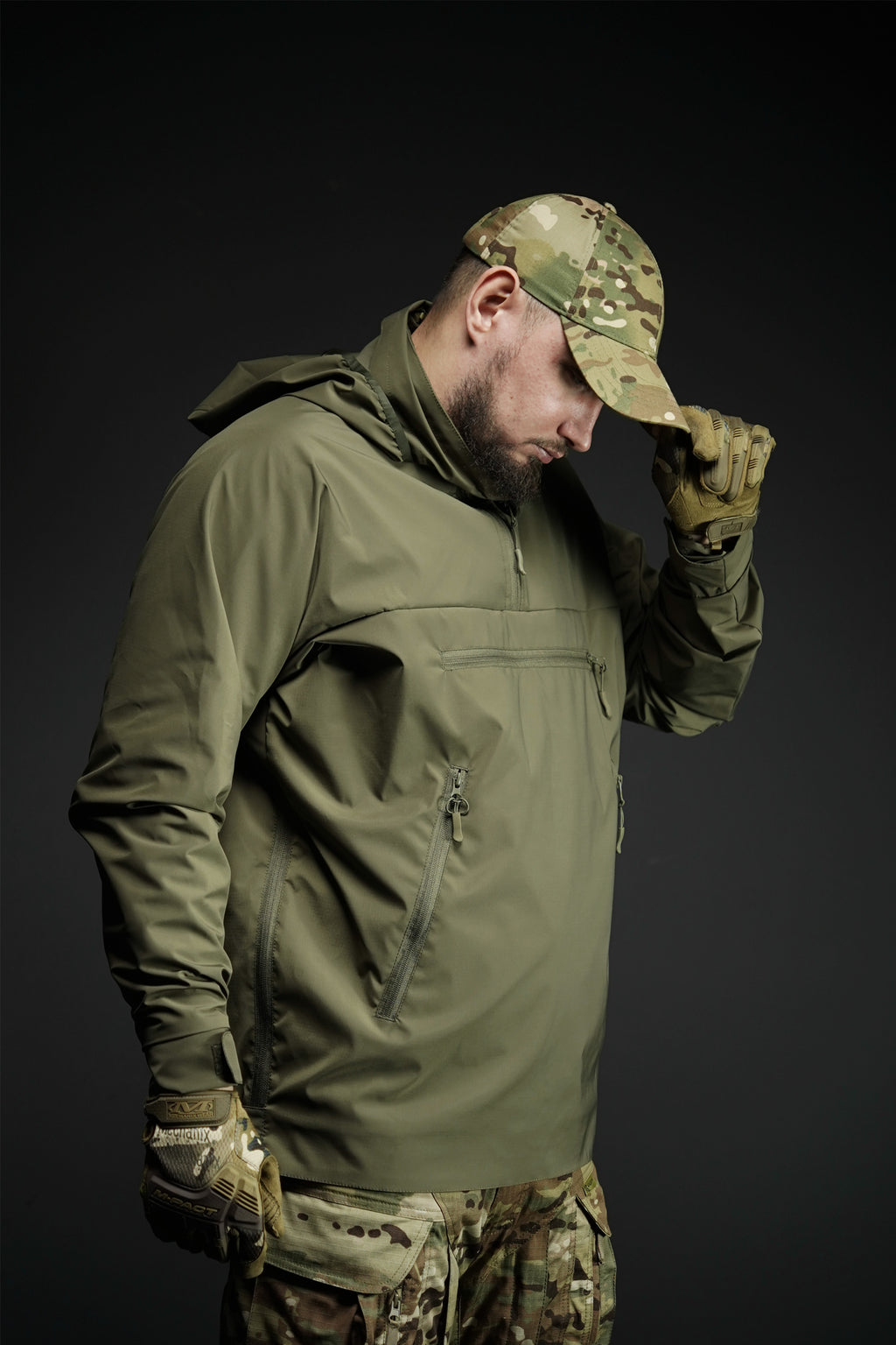 Анорак Military Stealth Army Green демісезонний для активного відпочинку