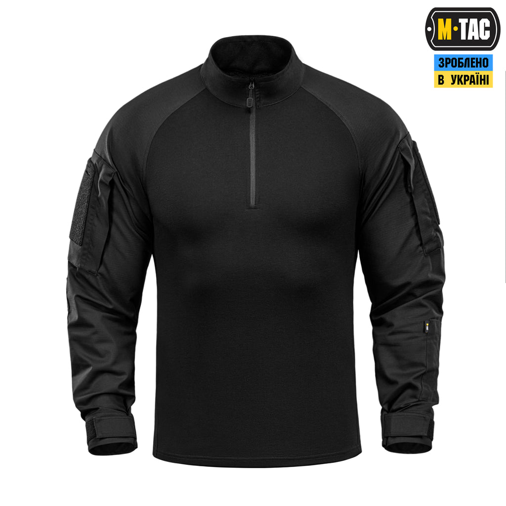 M-Tac сорочка бойова літня Gen.II Piquet Black
