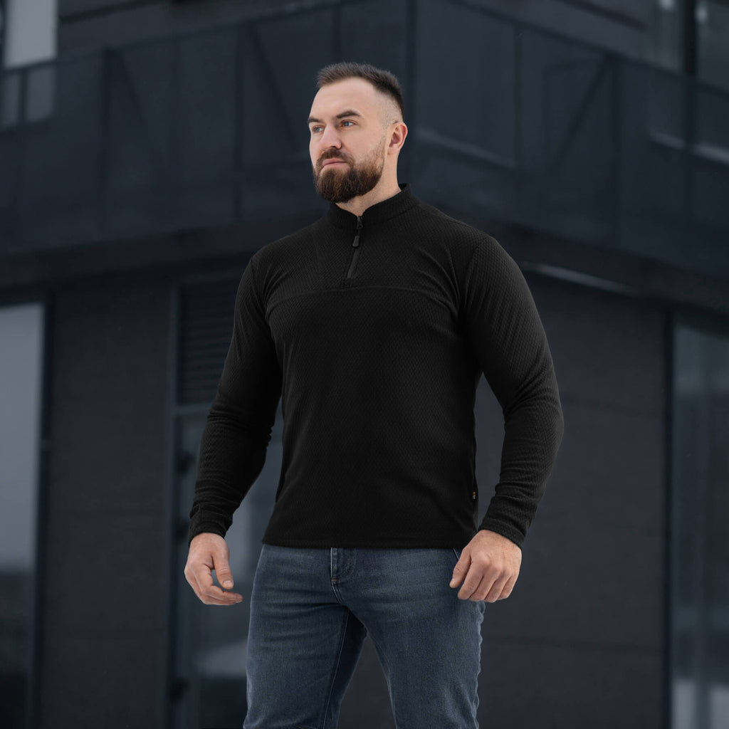 M-Tac термосорочка фліс Delta Level 2 Hex Black