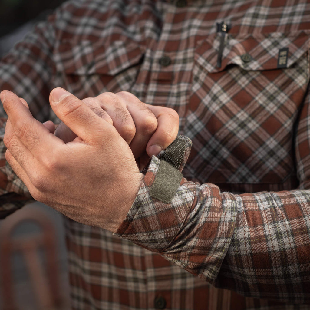 M-Tac сорочка Lumberjack Cotton Shirt Brown/Grey