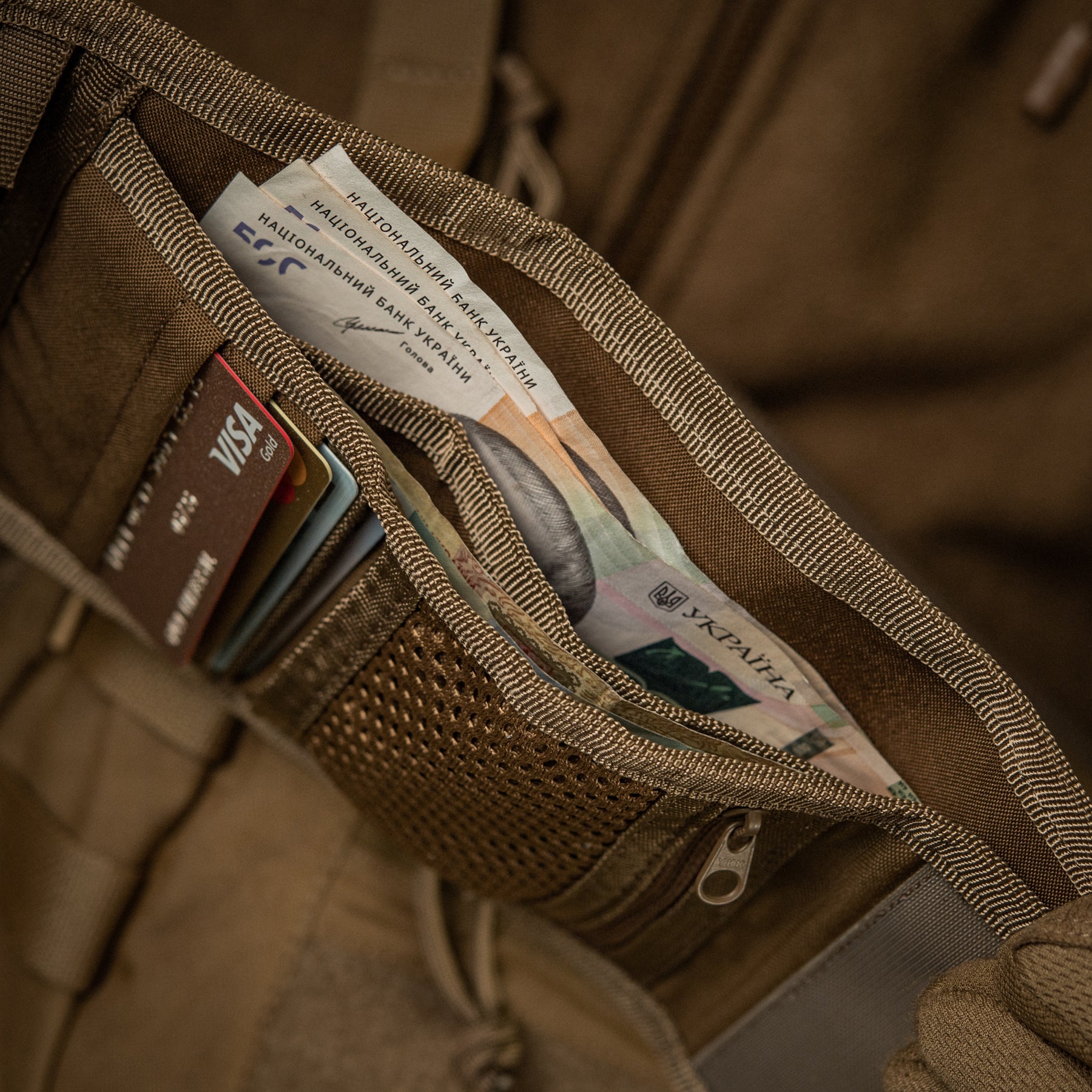 M-Tac гаманець з липучкою Elite Gen.II Hex Coyote