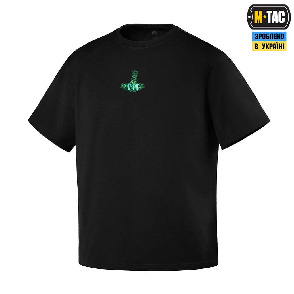 M-Tac футболка Ragnarok Night Vision Cotton Hard Black
