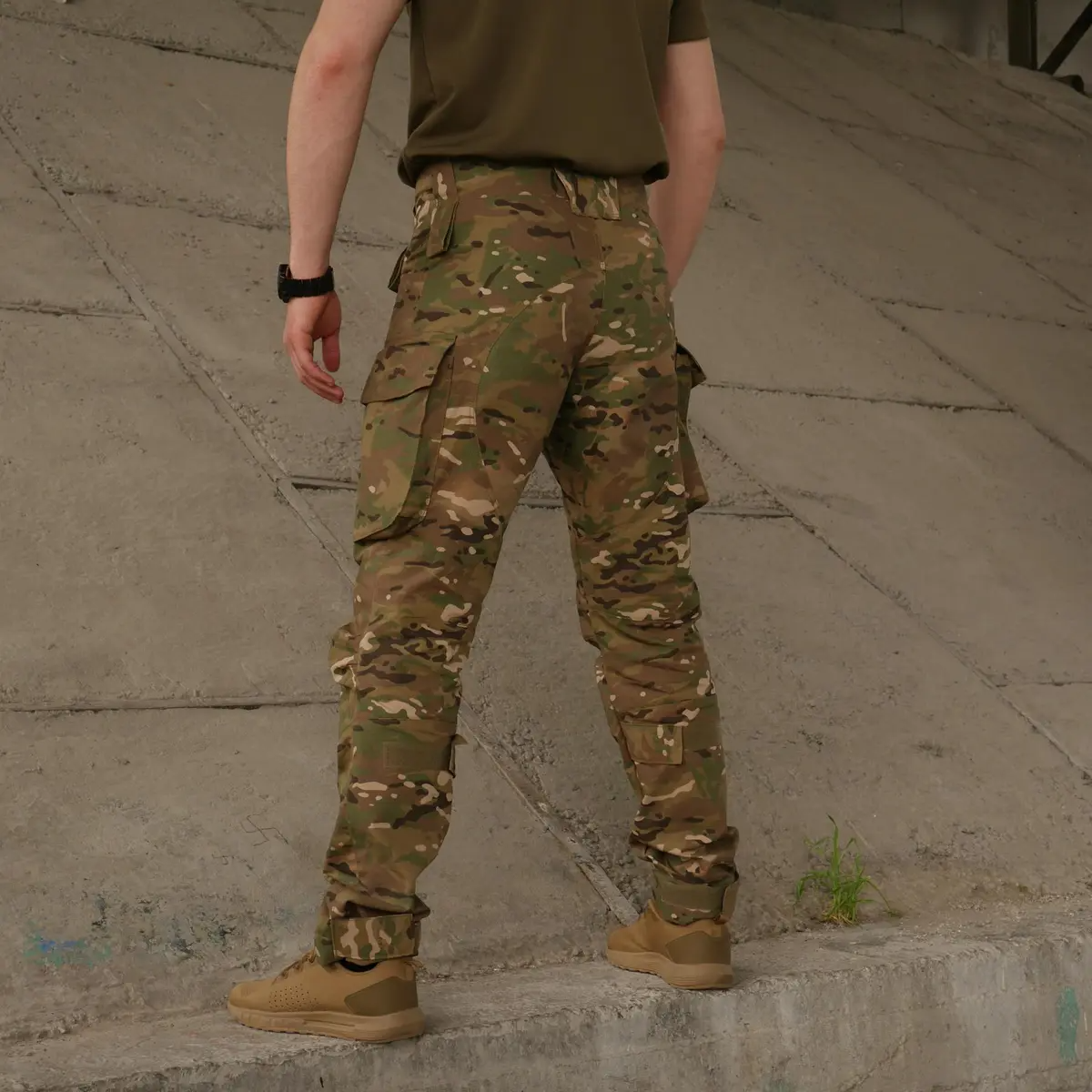 Бойові штани тактичні Kiborg мультикам