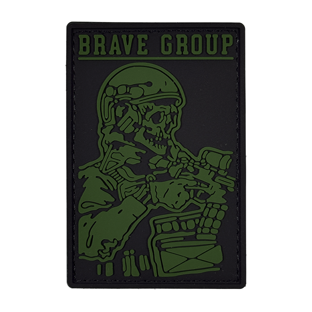 Патч пвх BRAVE GROUP олива