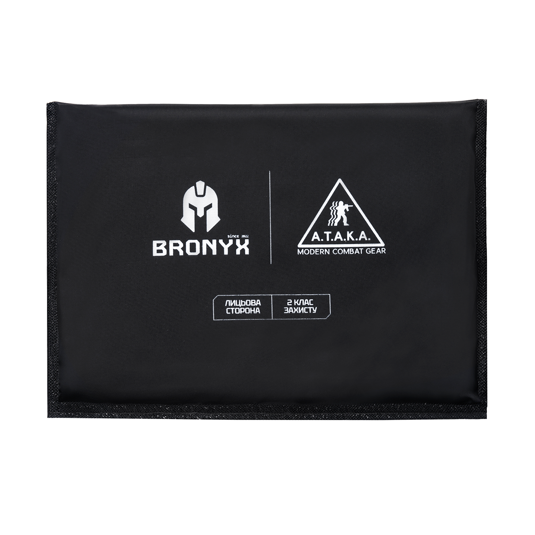 Балістична вставка в сумку напашник MOD4 2 клас захисту НВМПЕ BRONYX