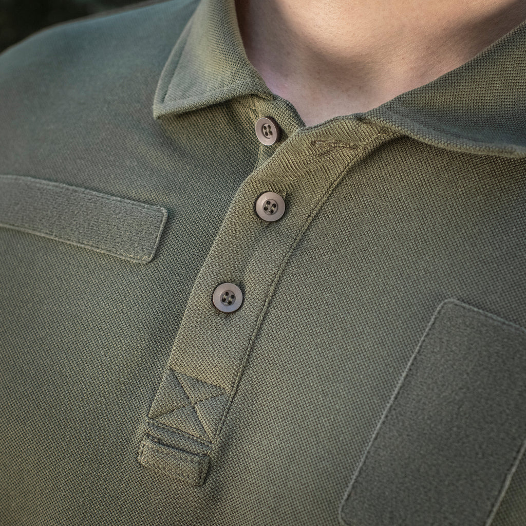 M-Tac поло тактичне довгий рукав 65/35 Army Olive