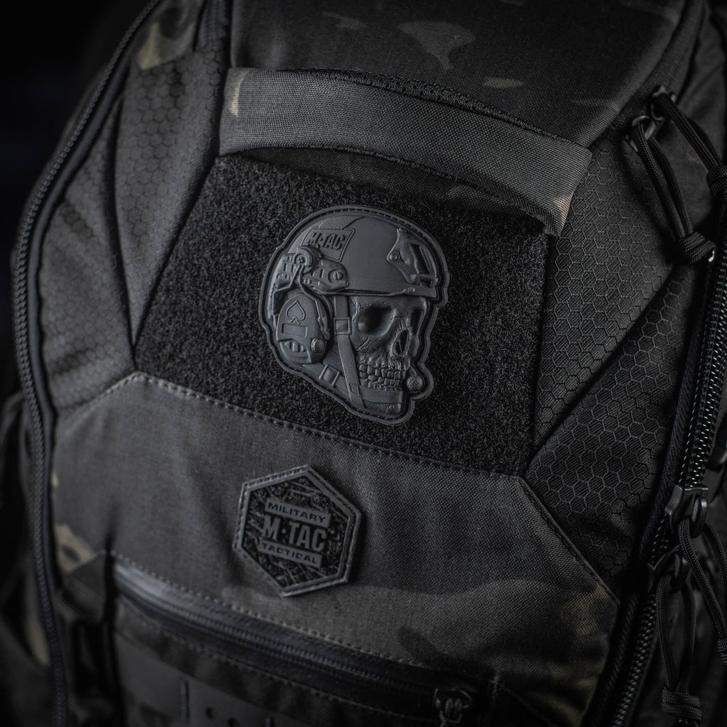 M-Tac нашивка Operator 3D PVC Black