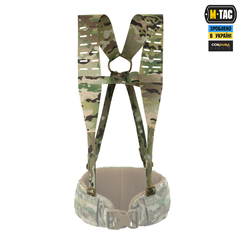 M-Tac ремені плечові для тактичного пояса Laser Cut Multicam