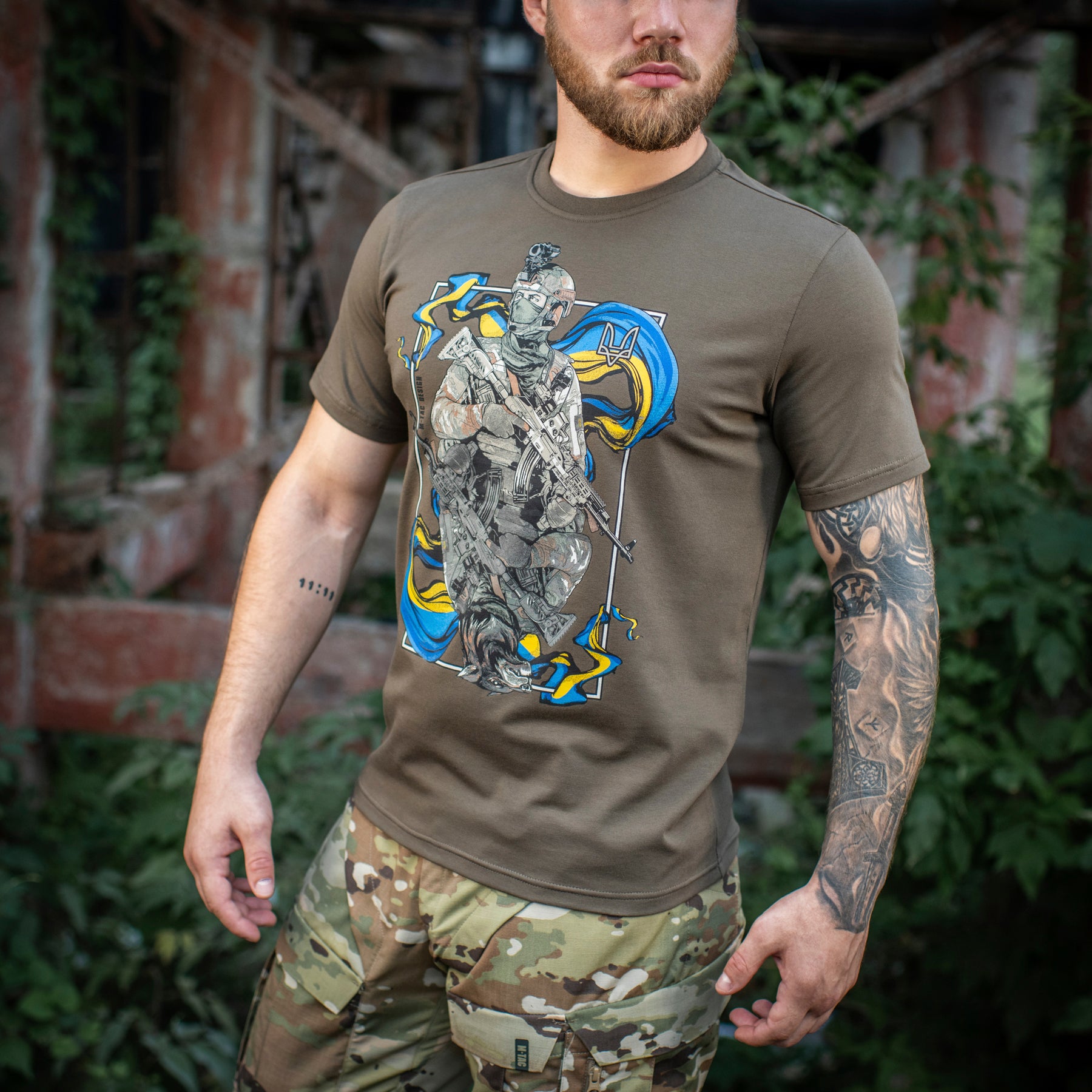 M-Tac футболка Вовкулака Olive