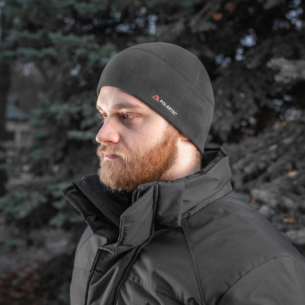 M-Tac шапка Watch Cap фліс Light Polar Black