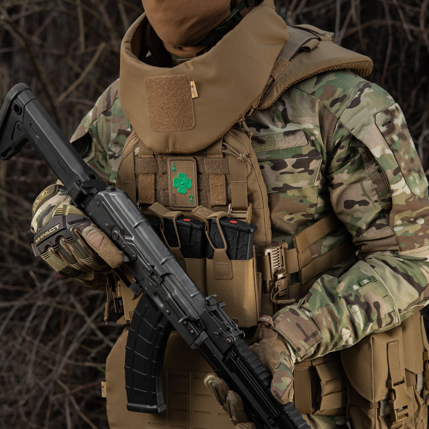 M-Tac нашивка Фартова Карта (вишивка) Coyote