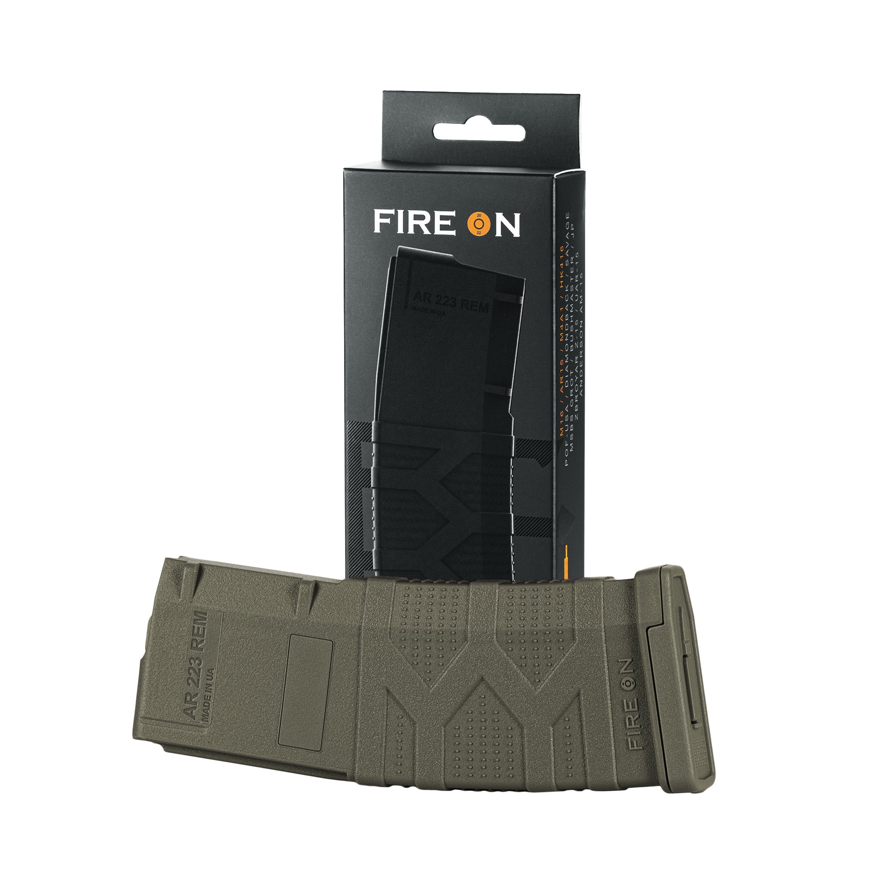 Fire On Магазин для АR .223 на 30 набоїв FDE