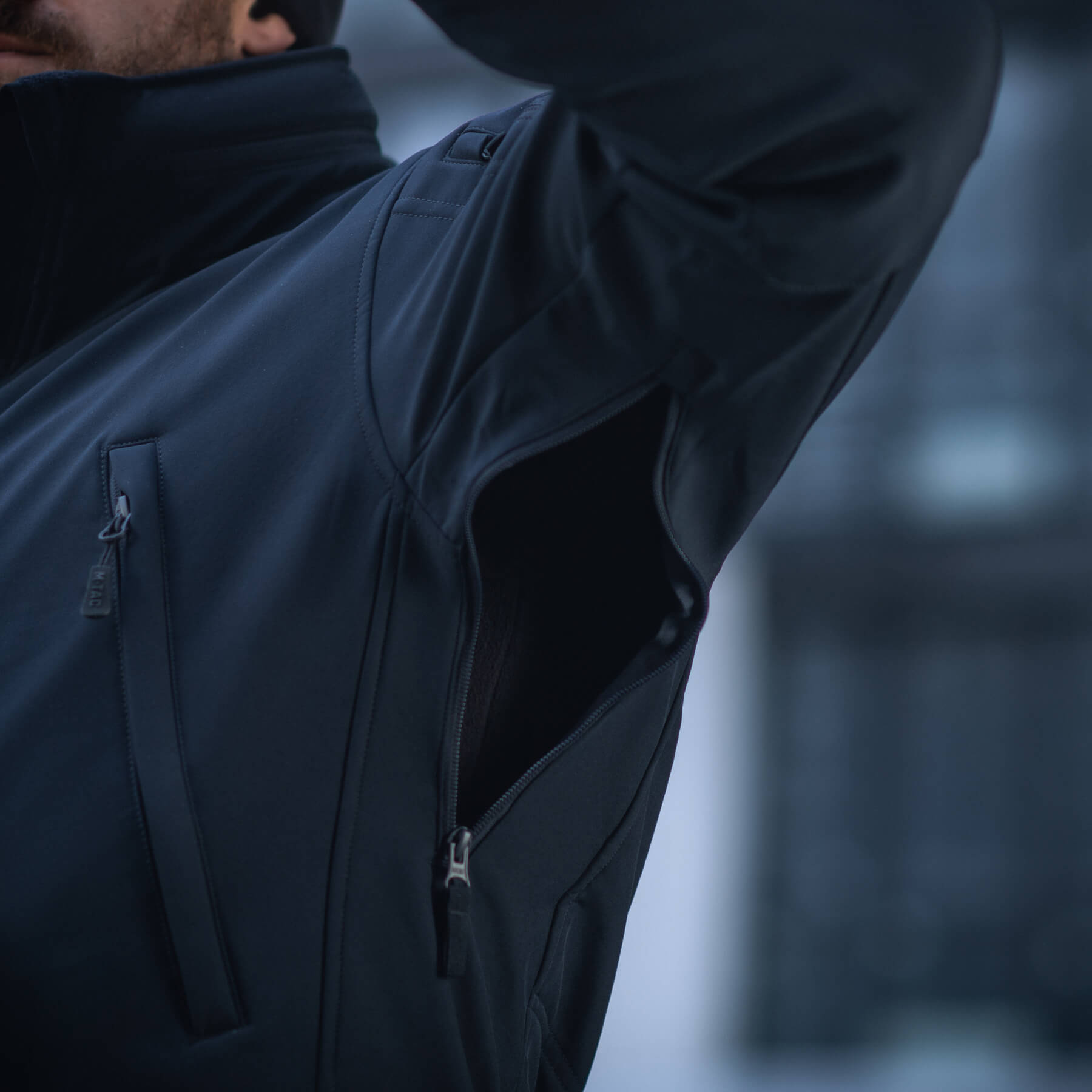 M-Tac куртка Soft Shell Navy Blue