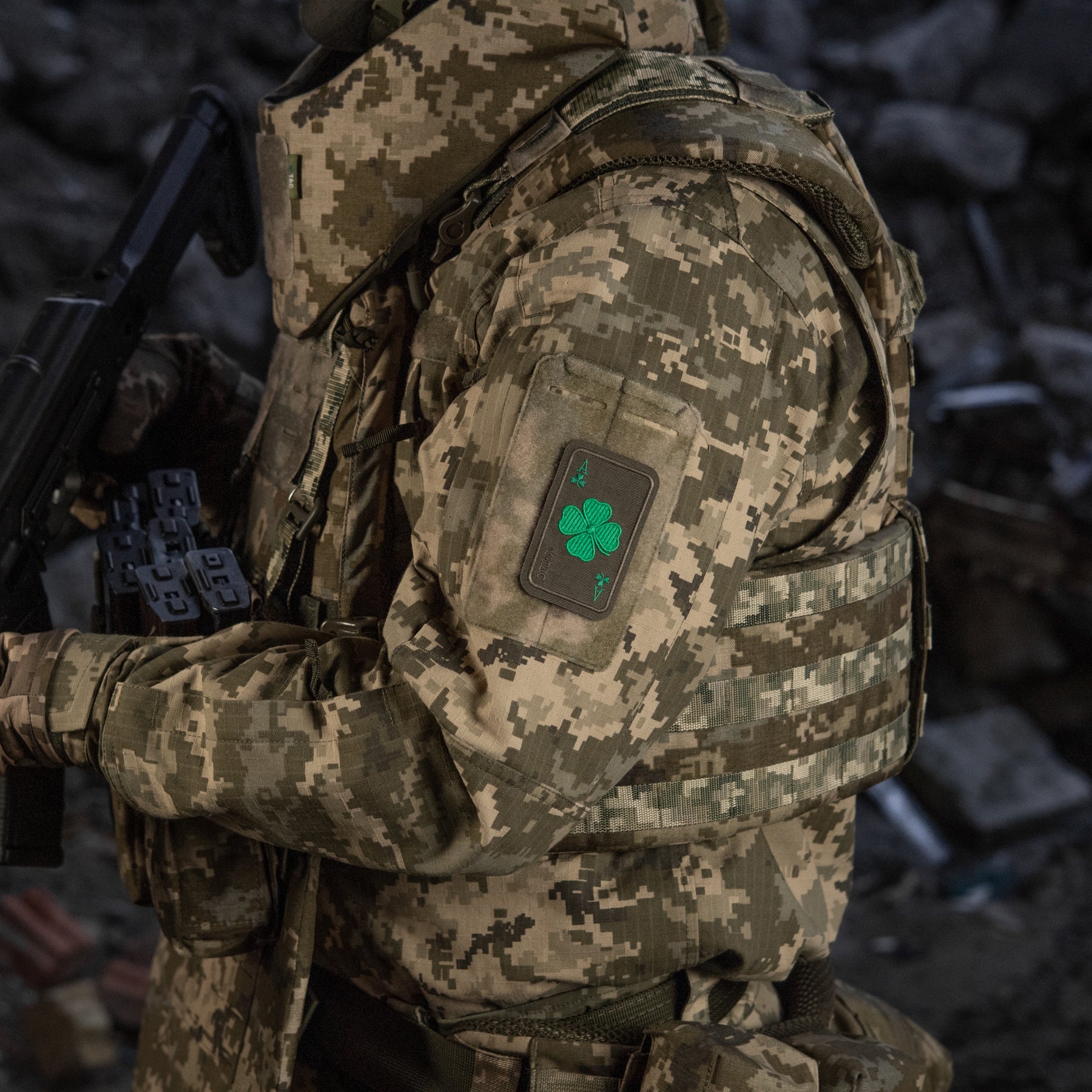 M-Tac нашивка Фартова Карта (вишивка) Ranger Green