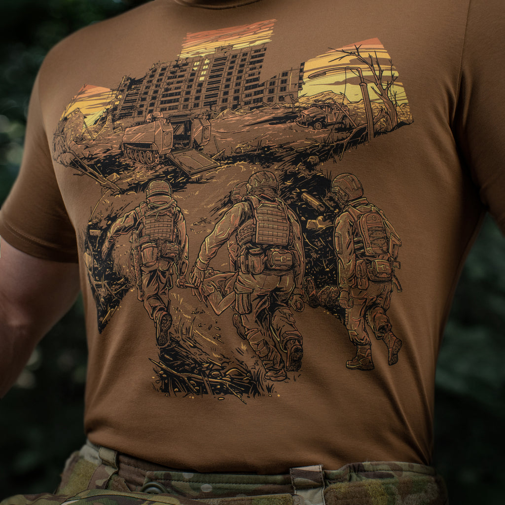 M-Tac футболка EVAC Coyote Brown