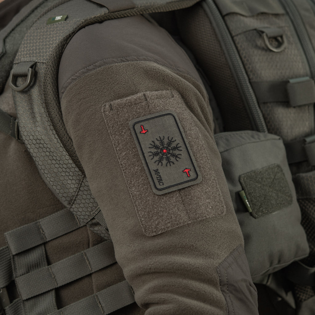 M-Tac нашивка карта Компас Вікінгів (вишивка) Ranger Green