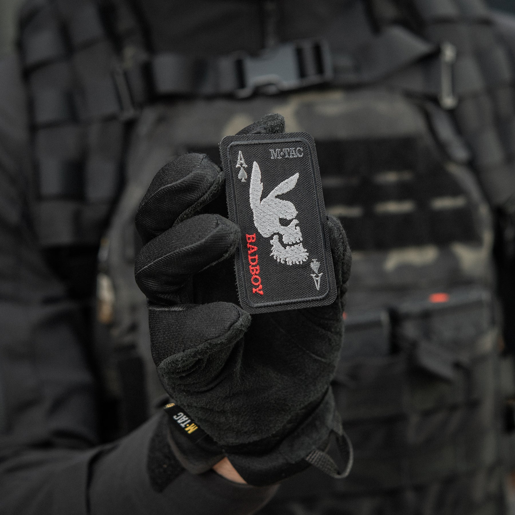 M-Tac нашивка Bad Boy (вишивка) Black