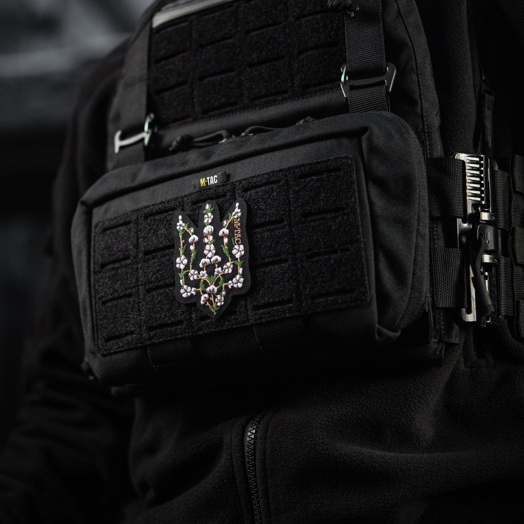 M-Tac нашивка Бавовна (вишивка) Black