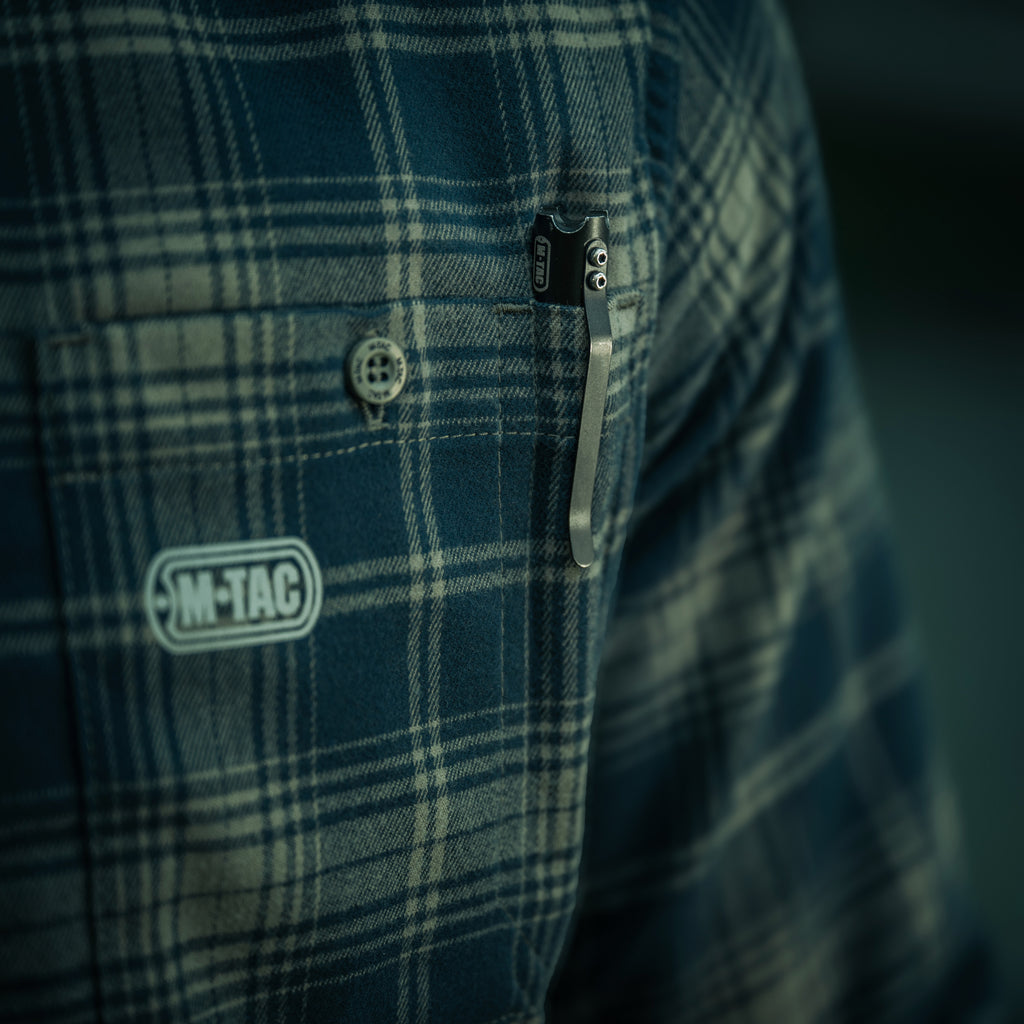M-Tac сорочка Redneck Shirt Olive/Navy Blue