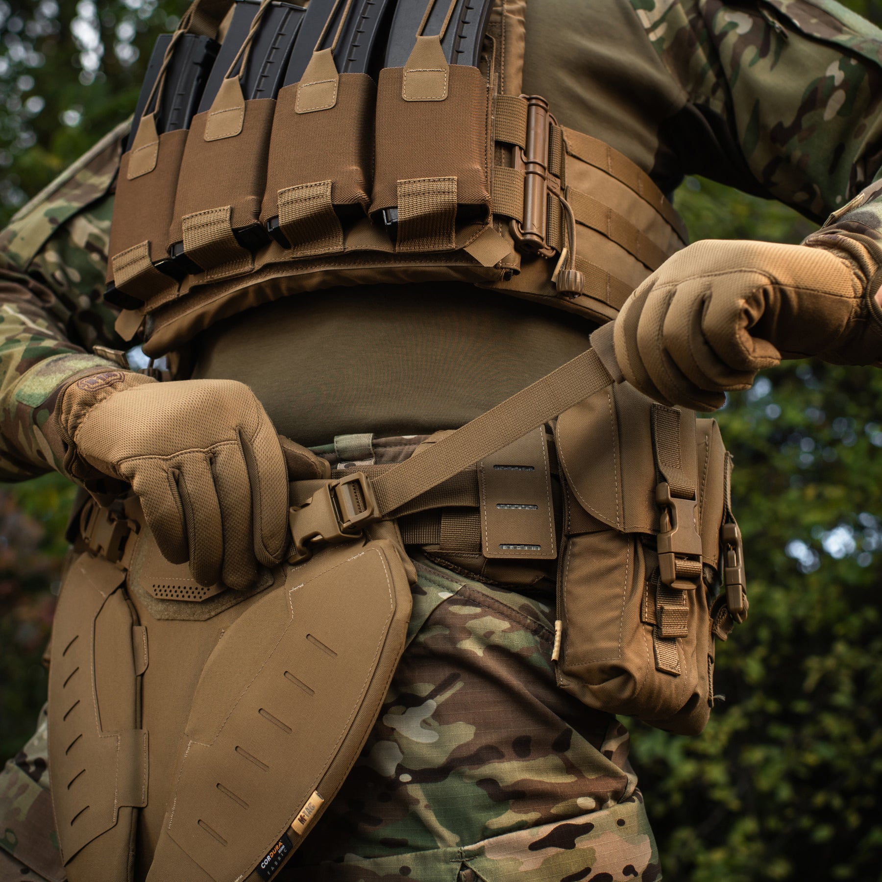 M-Tac Балістичний захист паху Groin Protection GEN.II 2 клас захисту (FMS) Coyote