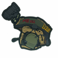 А.Т.А.К.А. Патч ПВХ BORN TO KILL OLIVE