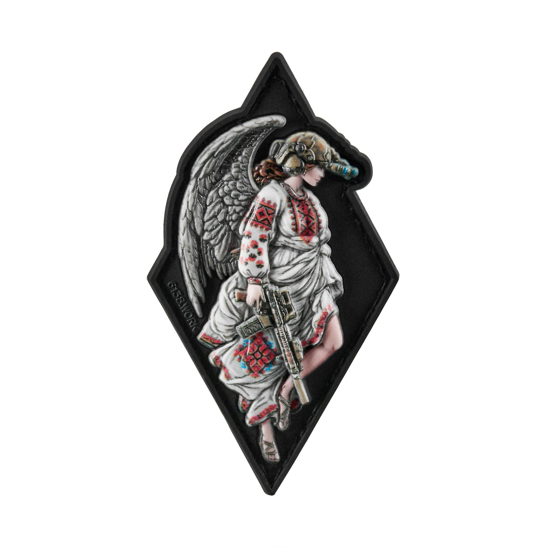 M-Tac нашивка Ukrainian tactical angel PVC