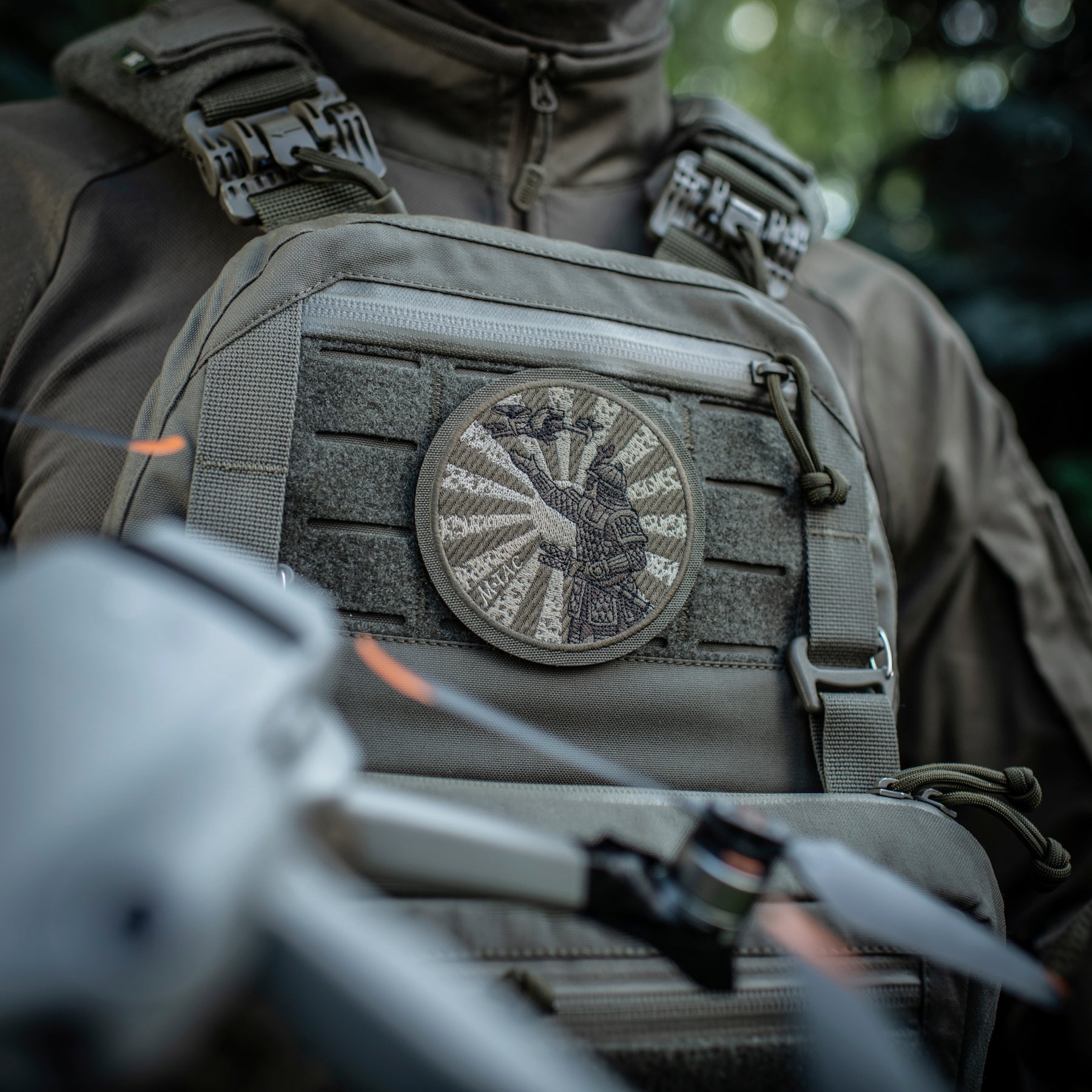 M-Tac нашивка Шлях Самурая (вишивка) Olive/Ranger Green