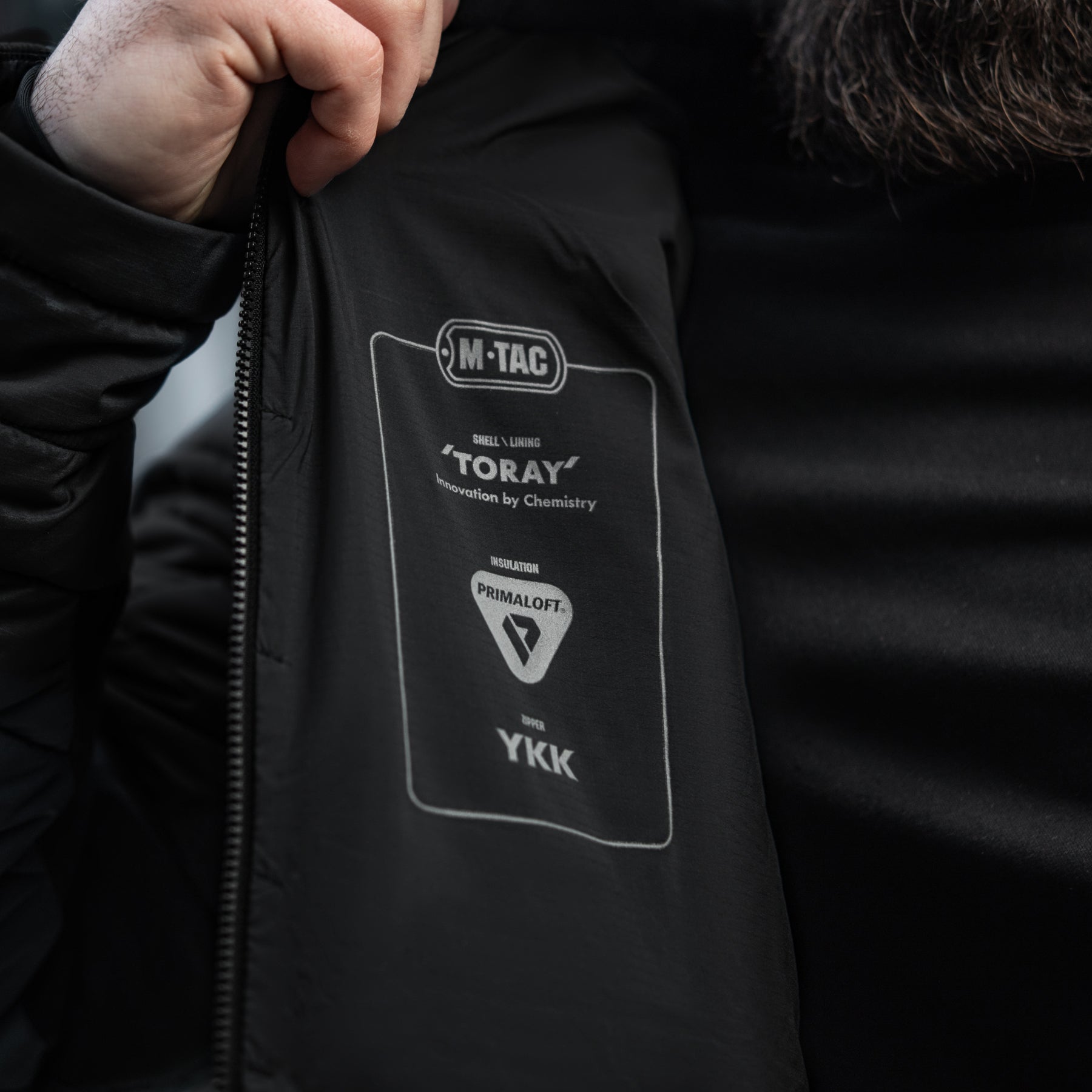 M-Tac куртка Jarl Primaloft Black