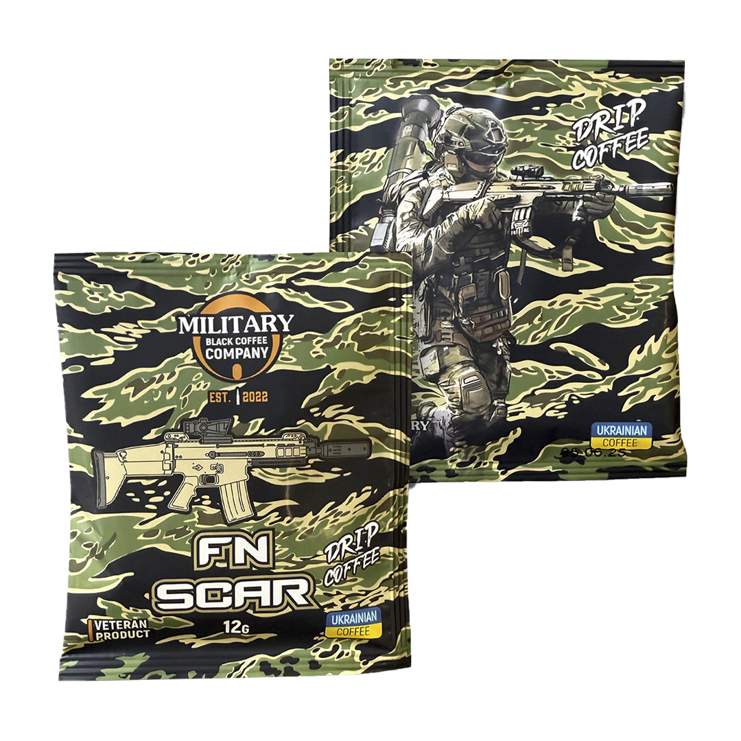 Дріп кава FN SCAR - Гондурас, Military Black Coffee Company