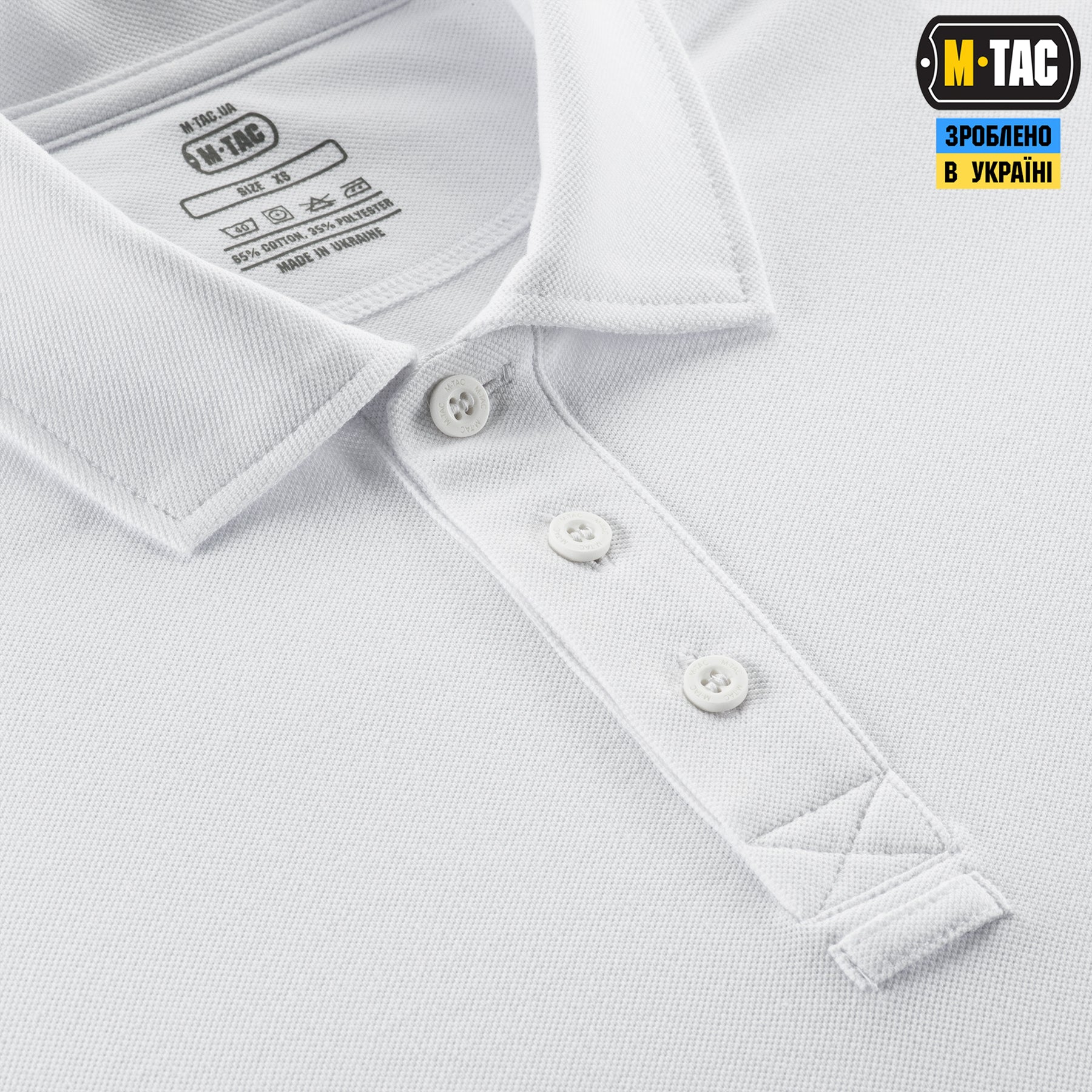 M-Tac поло Basic 65/35 White