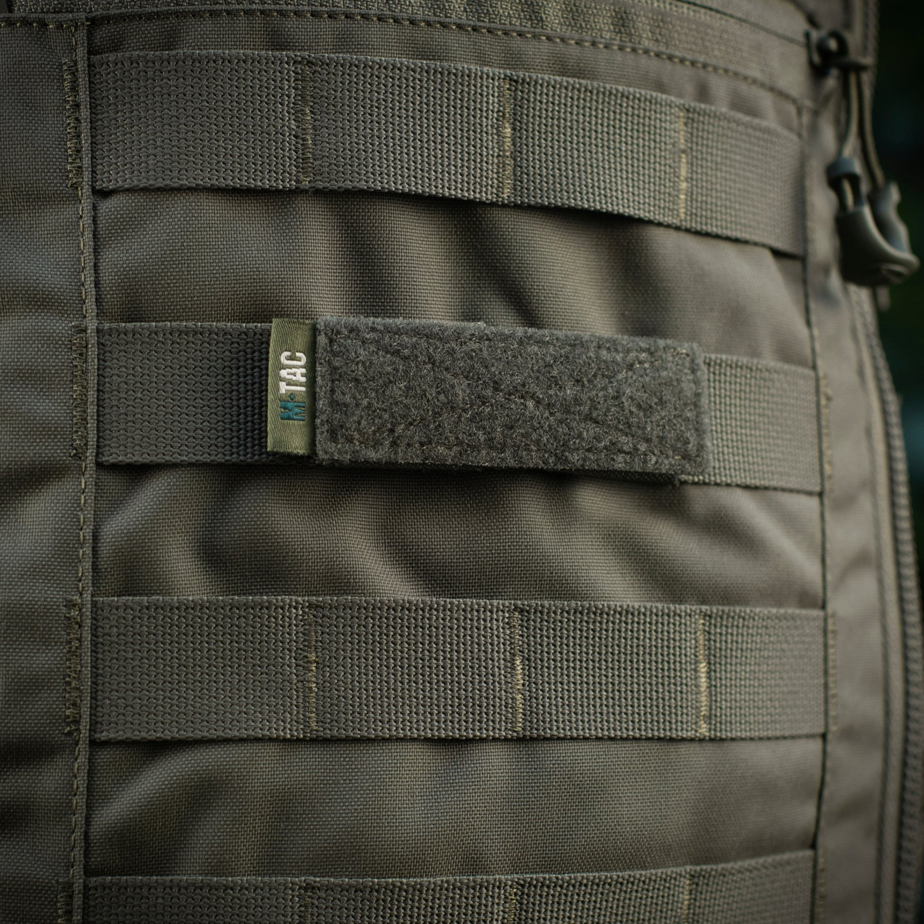 M-Tac панель для нашивок на MOLLE 80x26 Ranger Green