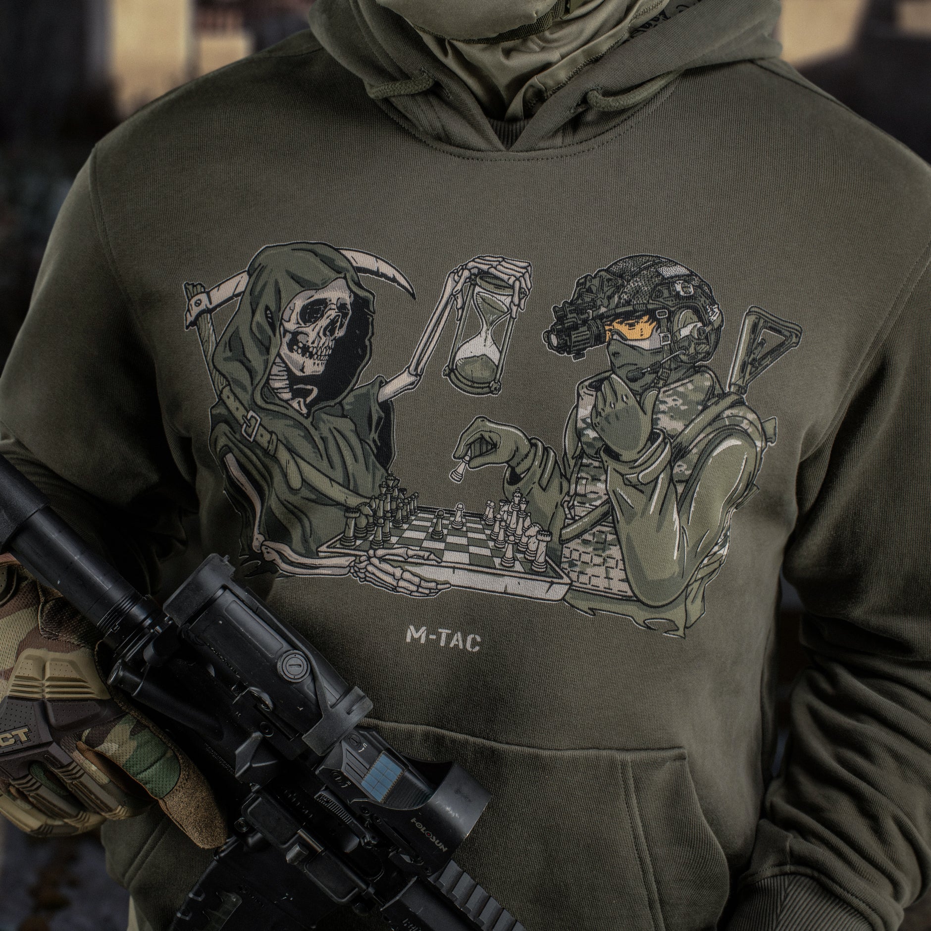 M-Tac кофта Hoodie Time Ranger Green