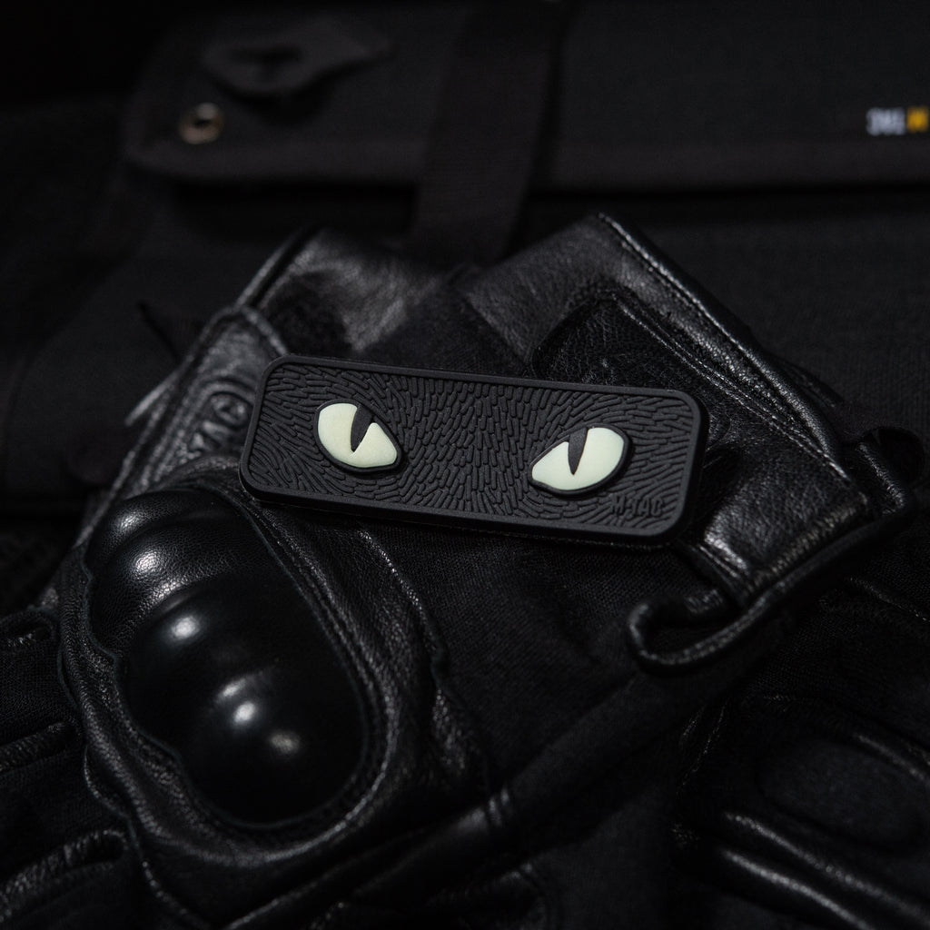 M-Tac нашивка Cat Eyes 3D ПВХ Black