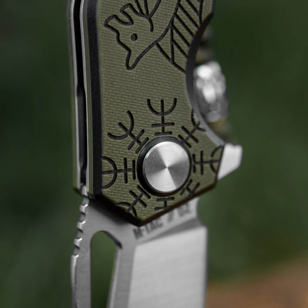 M-Tac ніж складний Type 12 Scandinavian Black/Olive
