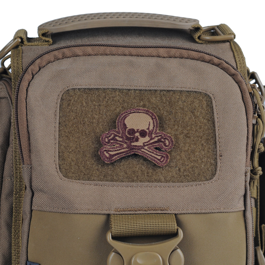 M-Tac нашивка Old Skull койот