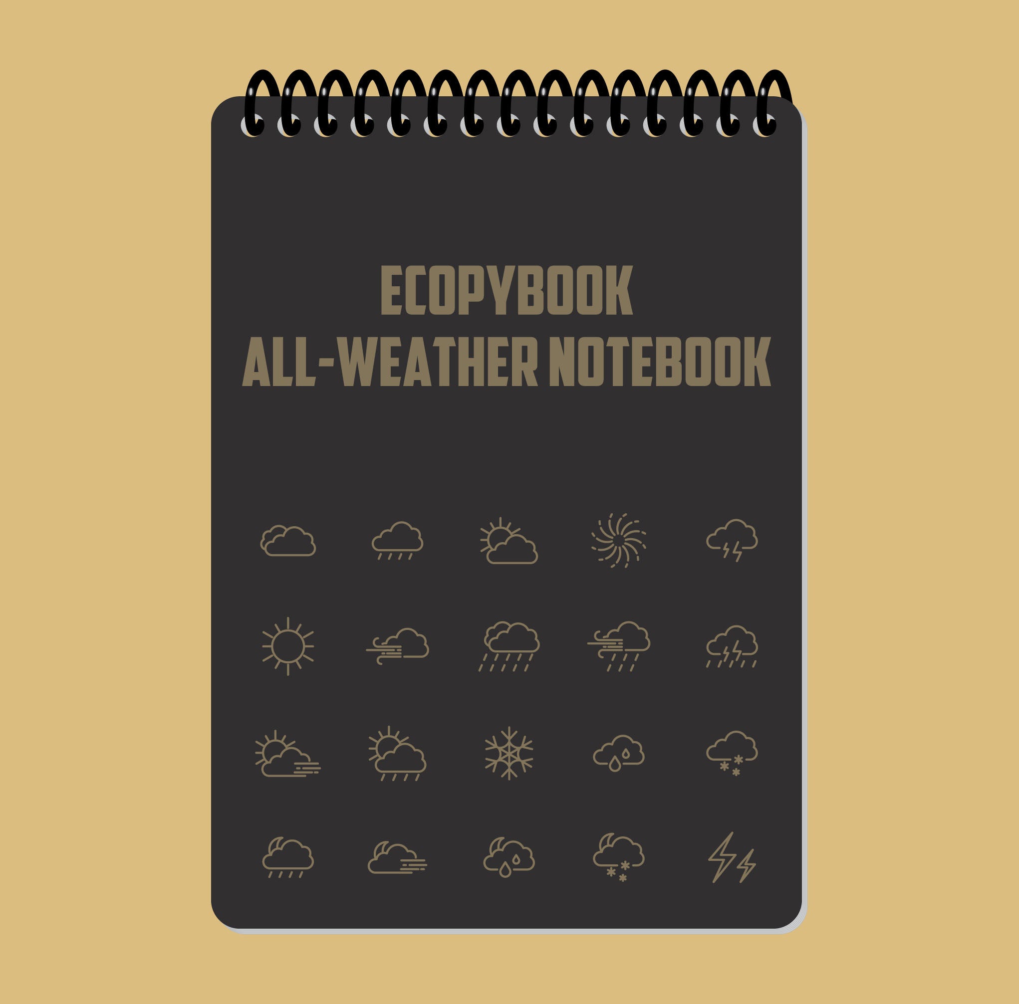 Ecopybook Tactical Всепогодний блокнот