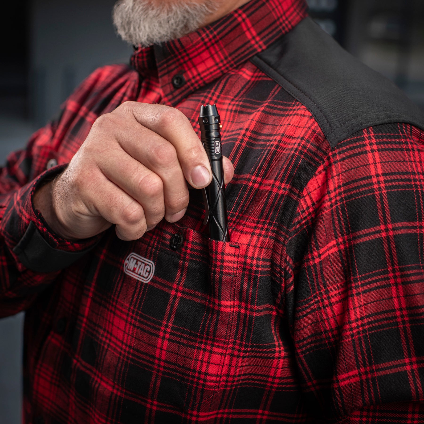 M-Tac сорочка Redneck Shirt Red/Black
