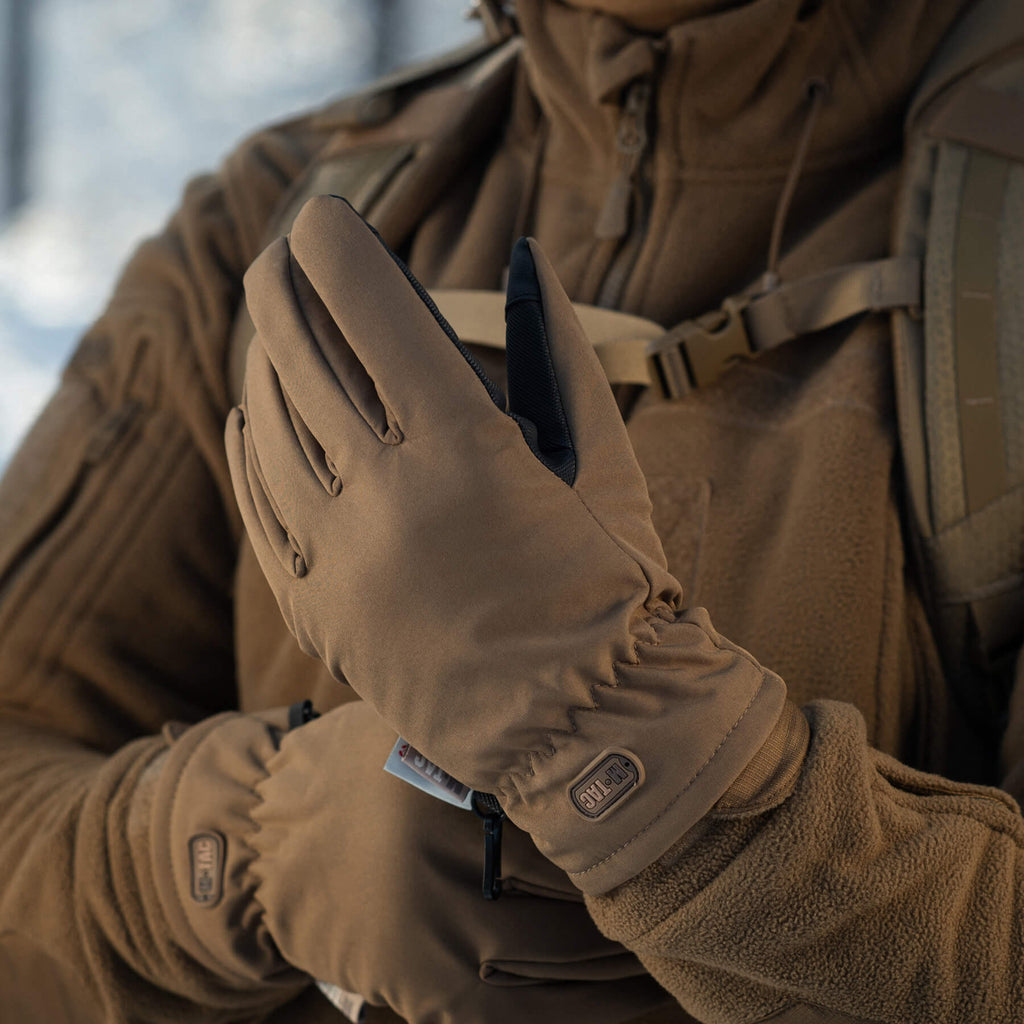 M-Tac рукавички Soft Shell Thinsulate Coyote Brown