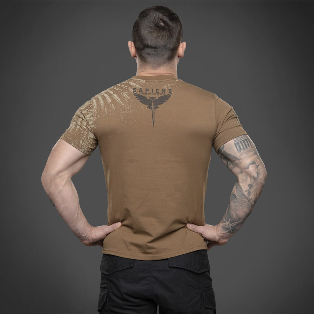 SvaStone футболка Strix Ultionis coyote