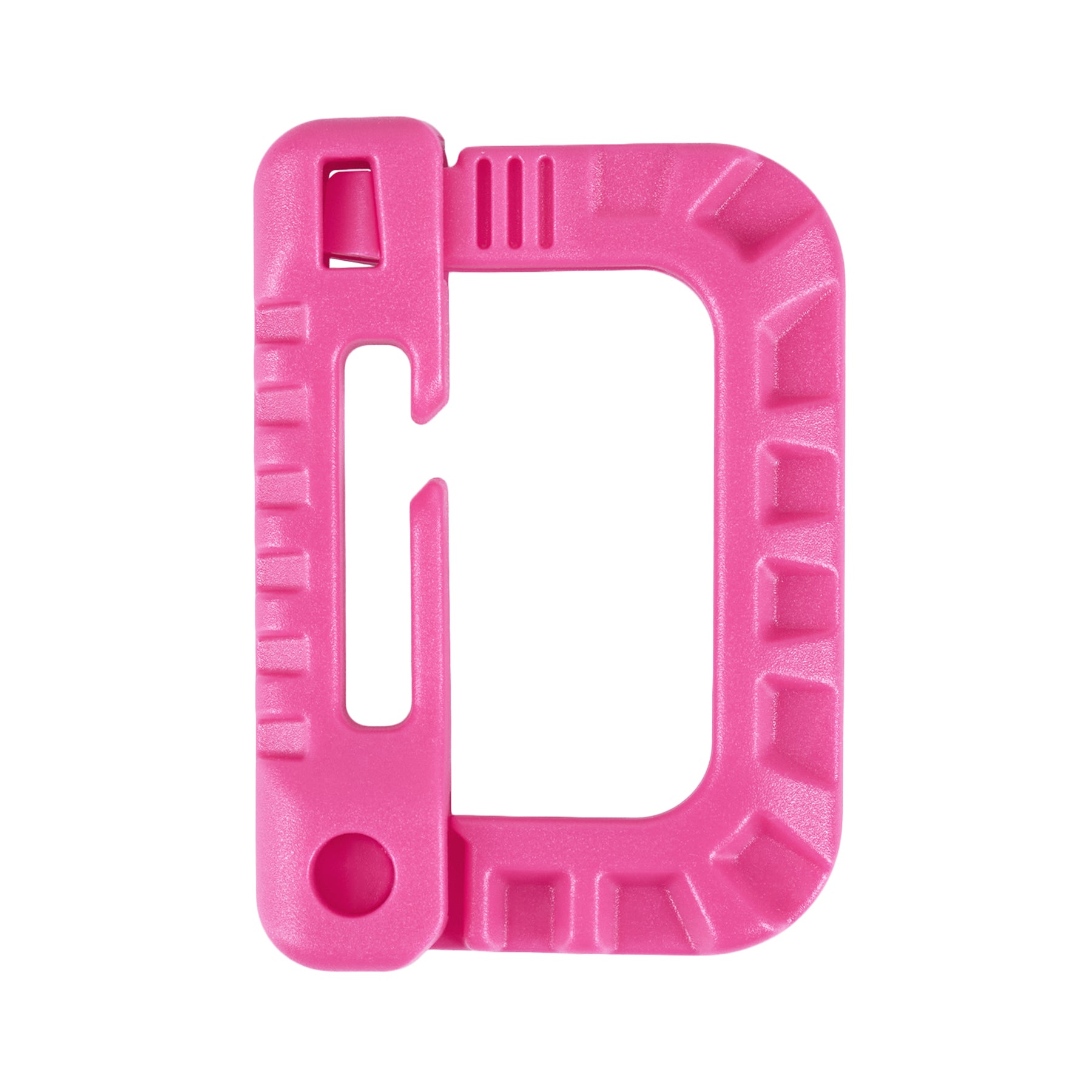 Карабін пластиковий Grimloc Pink