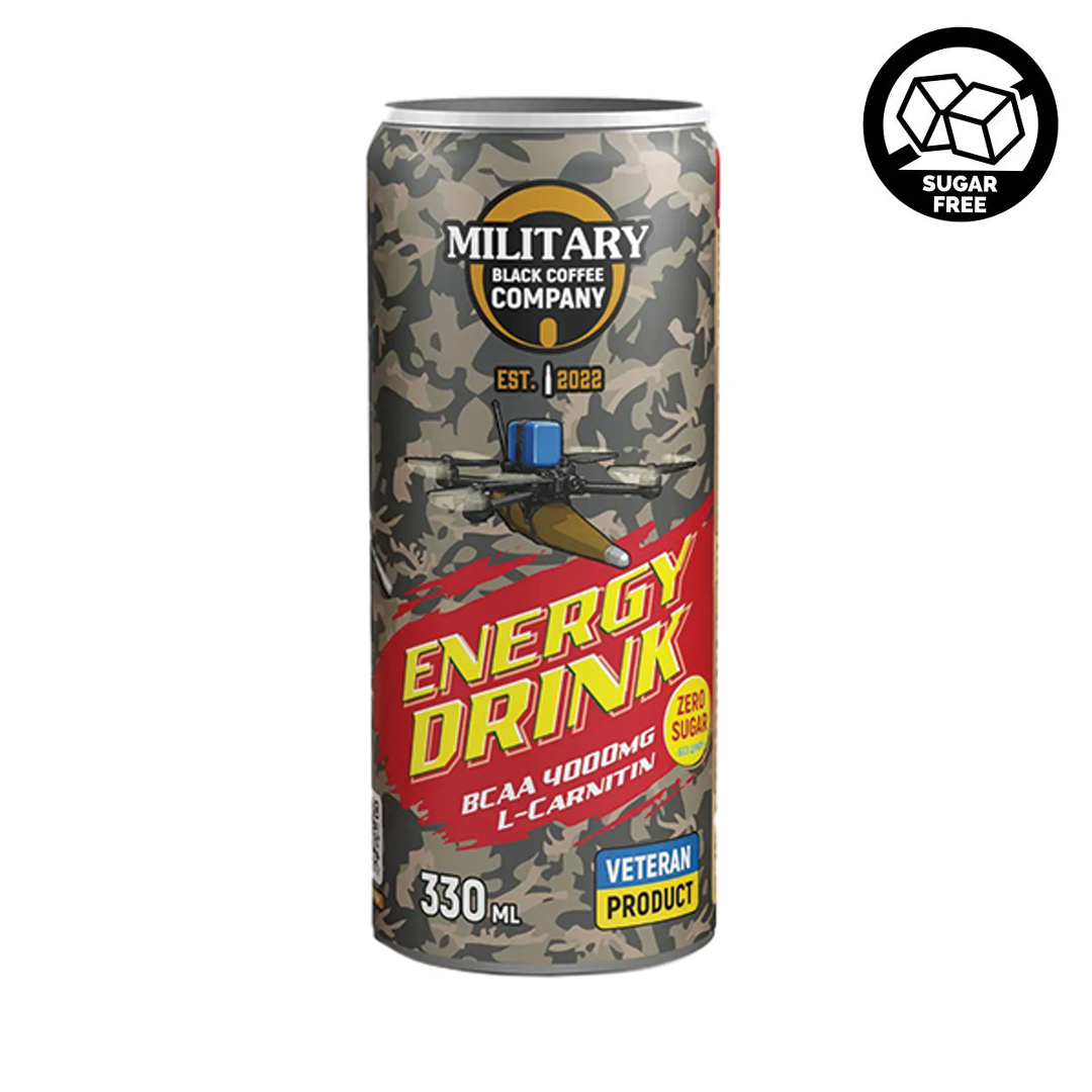 Енергетик Energe Drink АК зі смаком вишні, 0.33 л без цукру