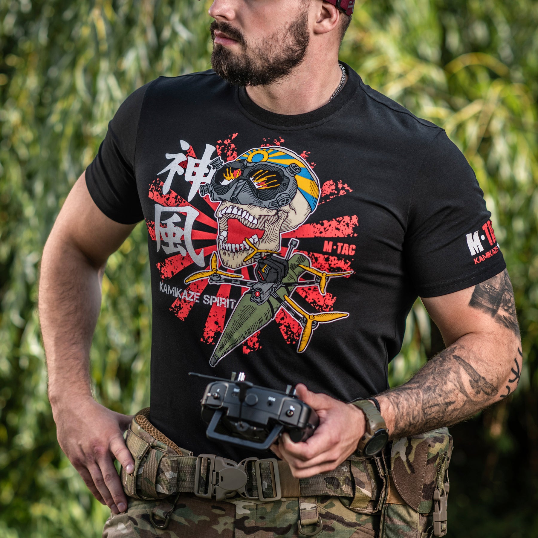 M-Tac футболка Kamikaze Spirit Black