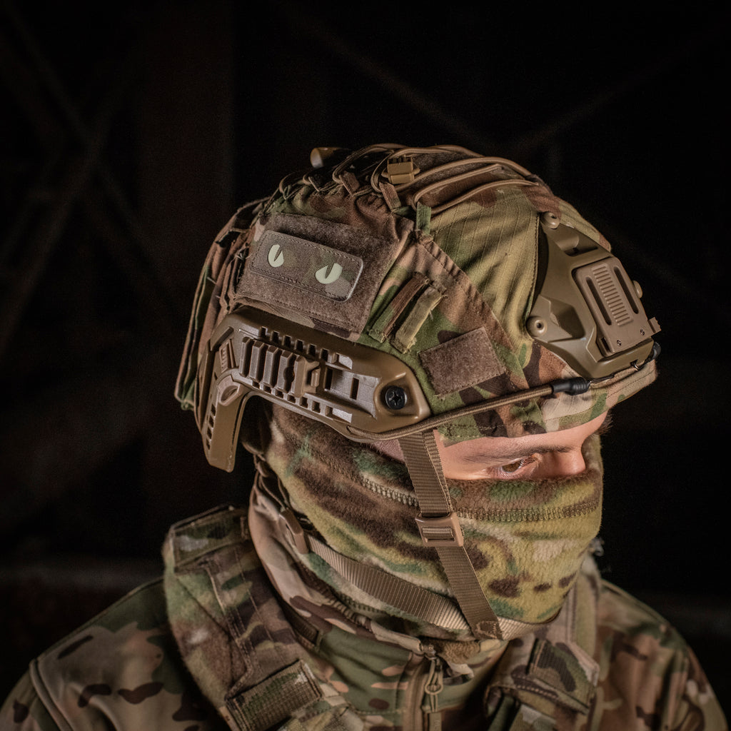 M-Tac нашивка Cat Eyes Laser Cut Multicam/світлонакопичувач
