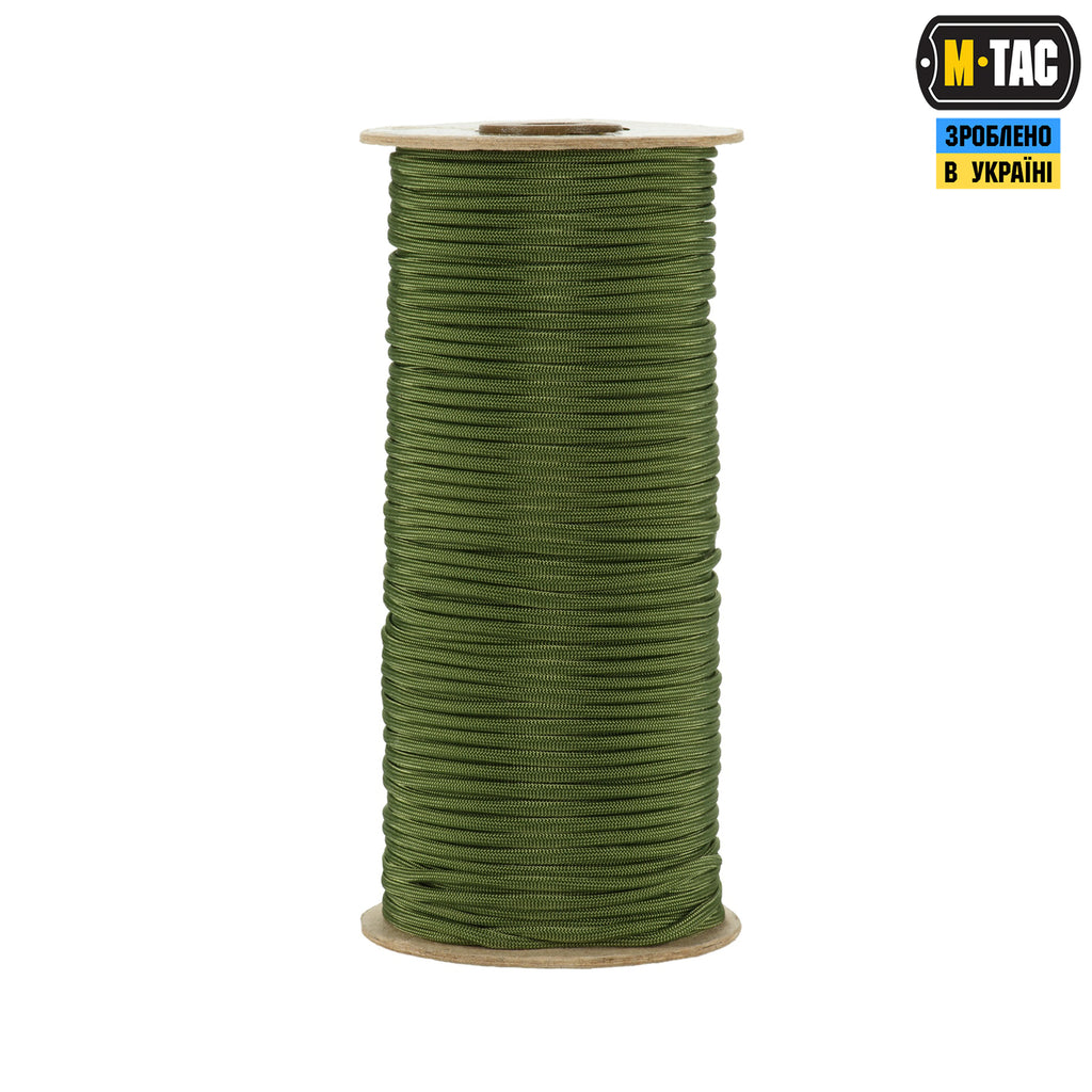 M-Tac паракорд 550 type III 100m Army Green