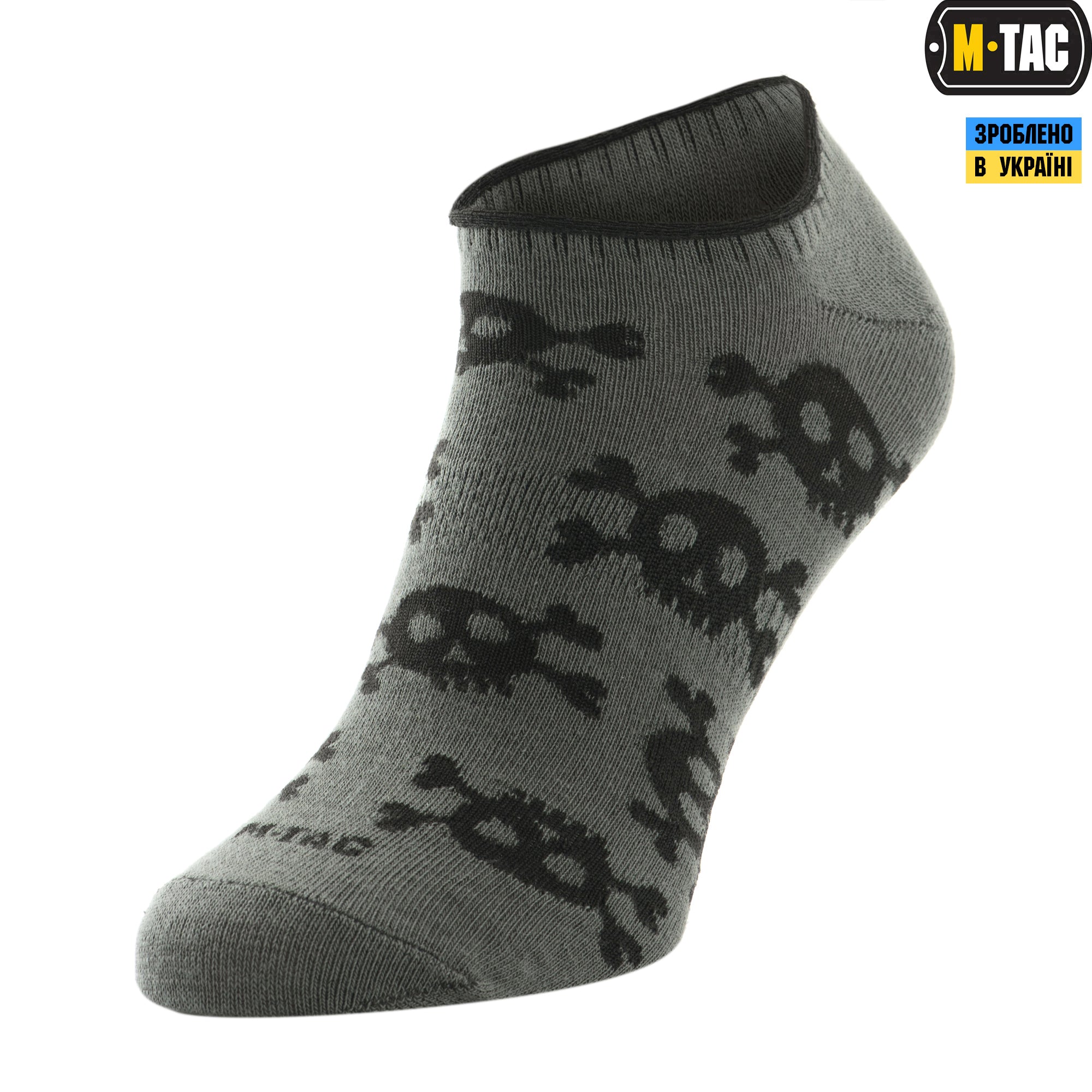 M-Tac шкарпетки літні легкі Pirate Skull Olive