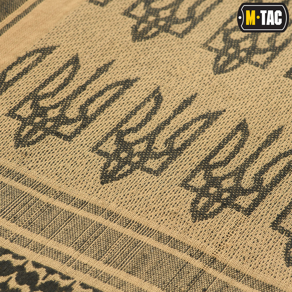 M-Tac шарф шемаг з Тризубом Khaki/Black