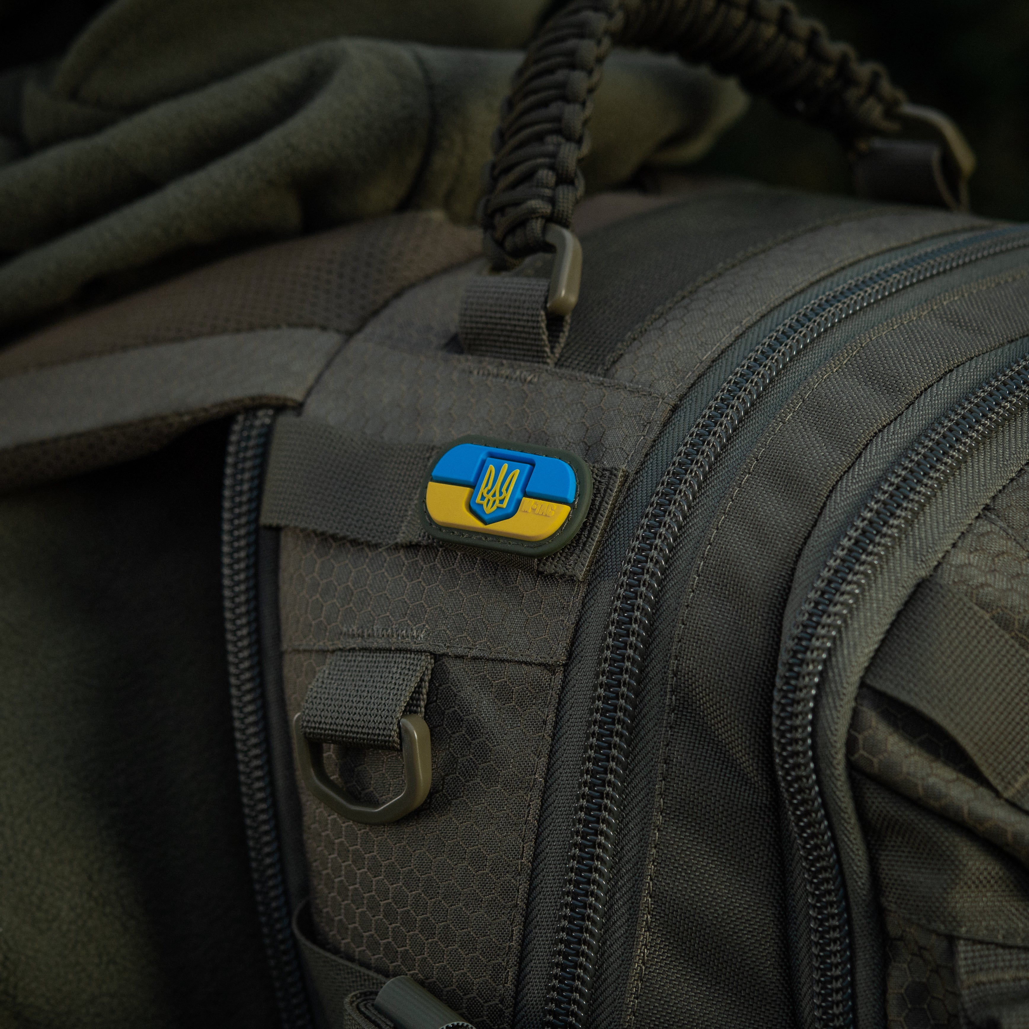 M-Tac MOLLE Patch Прапор України з гербом PVC Full Color/Ranger Green