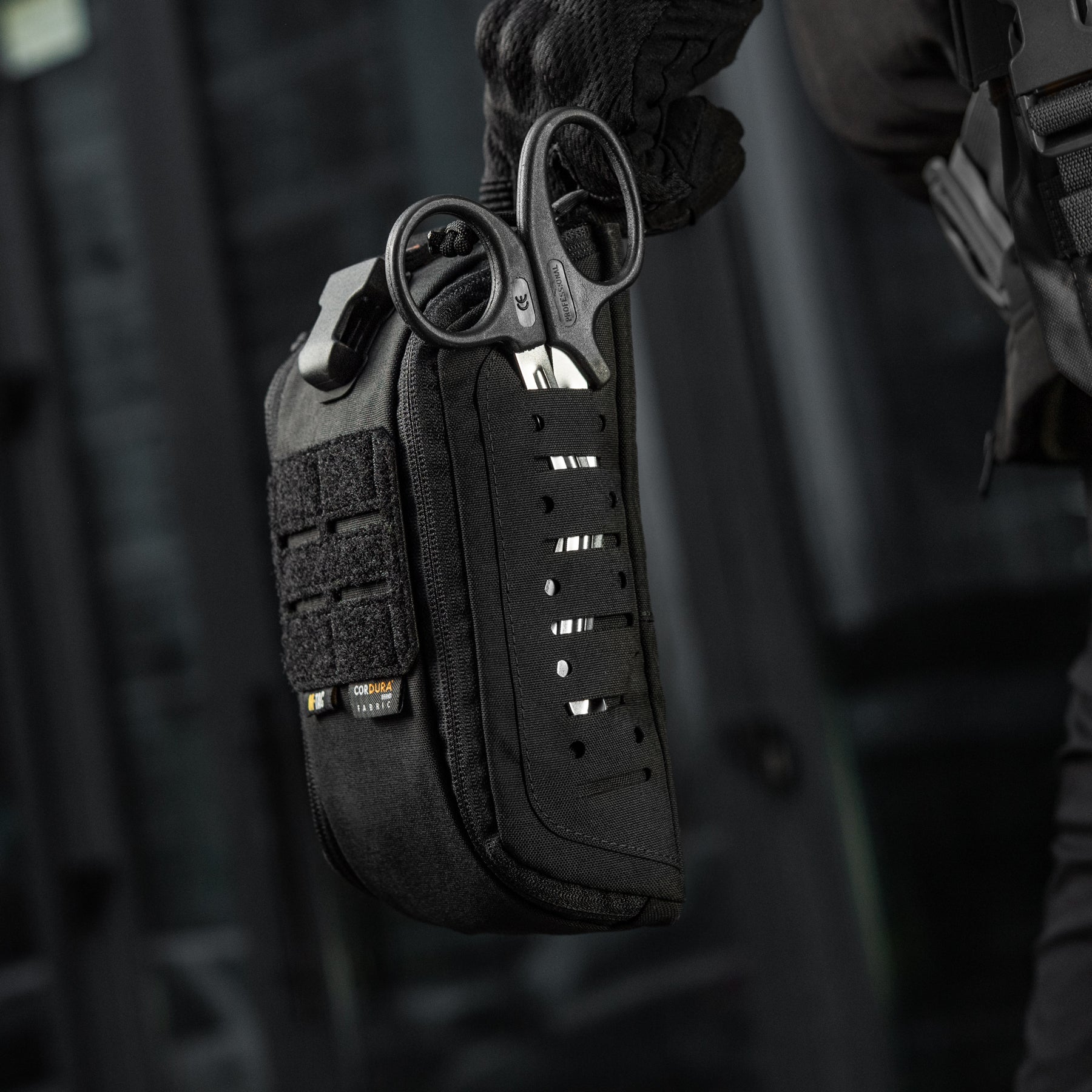 M-Tac підсумок медичний Elite Rip Off Gen.II Black