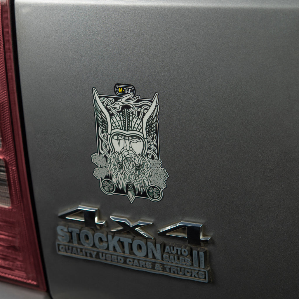 M-Tac наклейка Odin світловідбиваюча Black